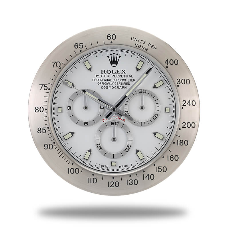 Rolex Daytona Wall Clock - Slive