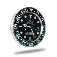 Rolex GMT Master Wall Clock - Green and Black