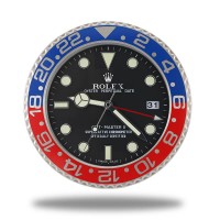 Rolex GMT Master Wall Clock - Black and Red