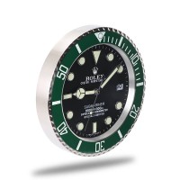 Rolex Submariner Wall Clock - Black and Green