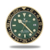 Rolex GMT Master Wall Clock - Green and Black