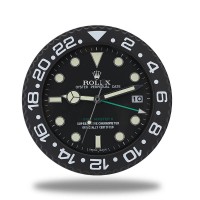 Rolex GMT Master Wall Clock - Black