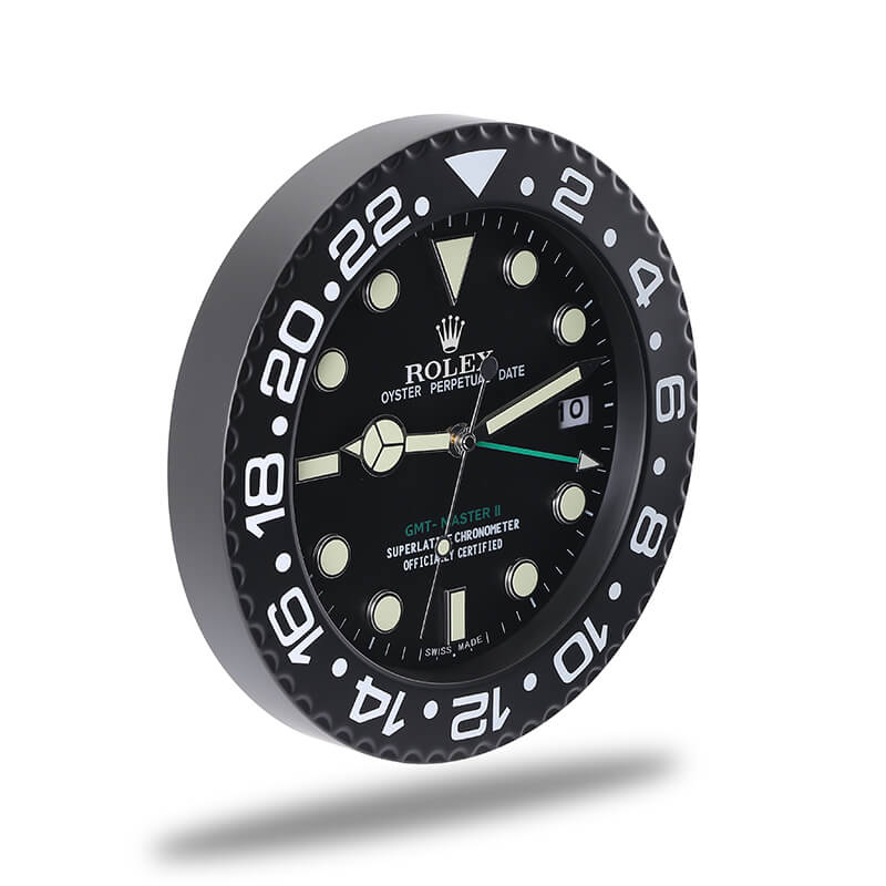 Rolex GMT Master Wall Clock - Black