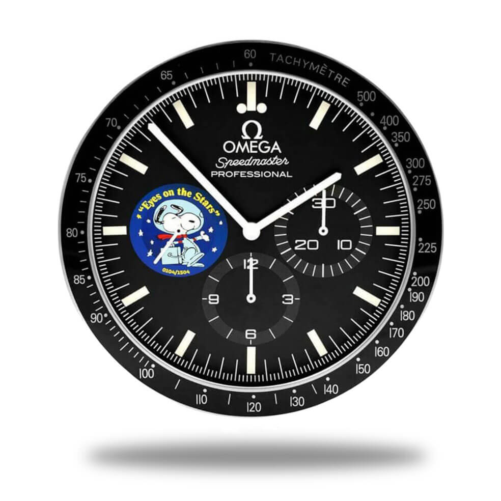 OMEGA WALL CLOCK INSPIRED SPEEDMASTER – OM1