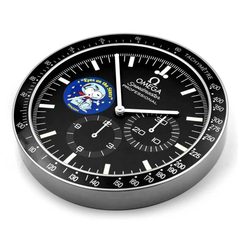 OMEGA WALL CLOCK INSPIRED SPEEDMASTER – OM1