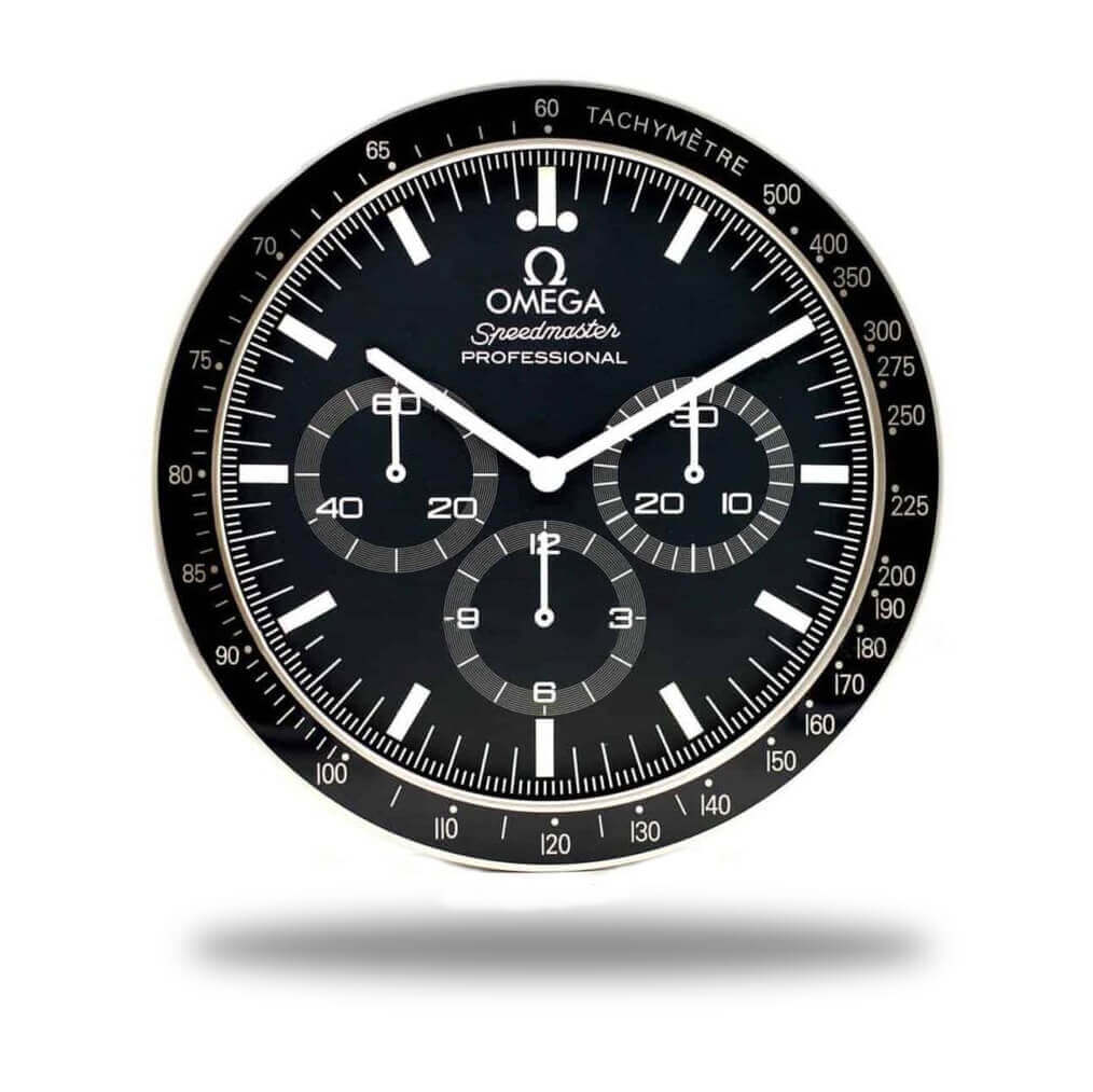 OMEGA WALL CLOCK INSPIRED SPEEDMASTER – OM5