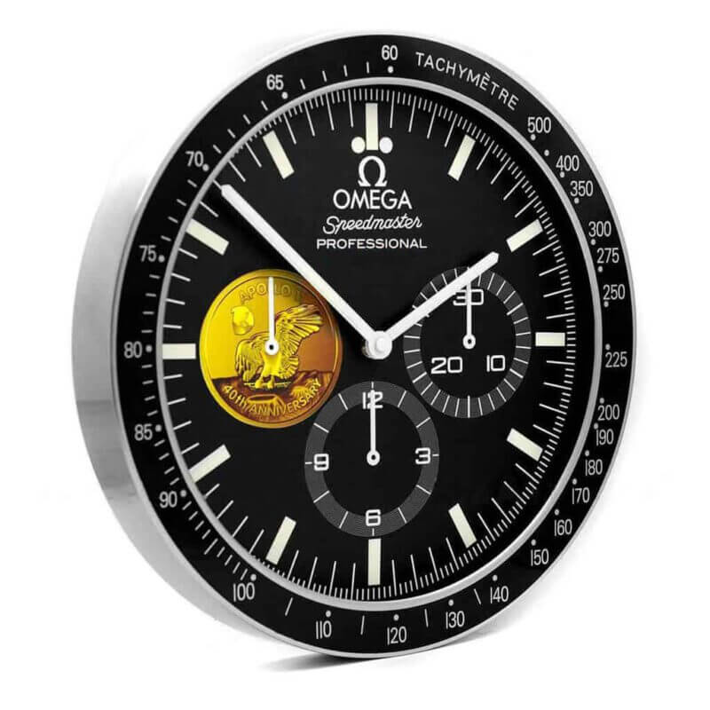 OMEGA WALL CLOCK INSPIRED SPEEDMASTER – OM1