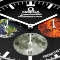 OMEGA WALL CLOCK INSPIRED SPEEDMASTER – OMO