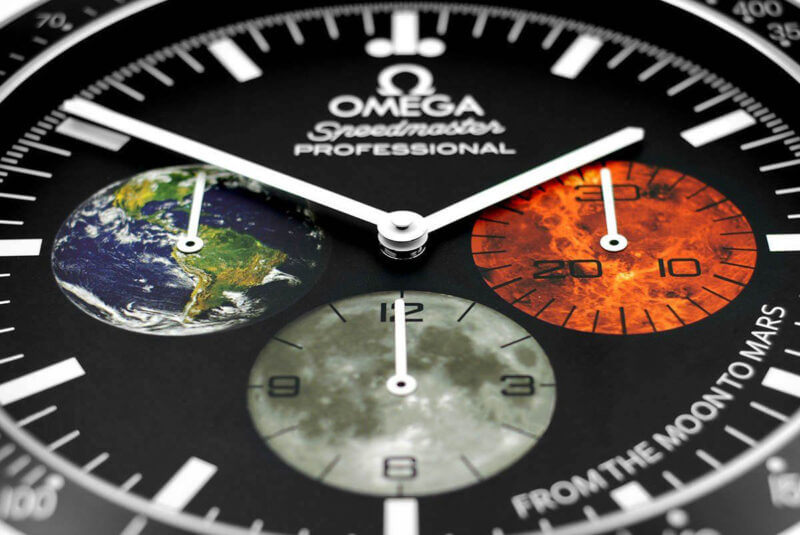 OMEGA WALL CLOCK INSPIRED SPEEDMASTER – OMO