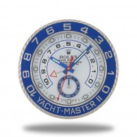 Rolex Yacht Master Wall Clock - Sliver