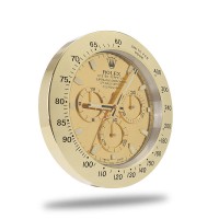 Rolex Daytona Wall Clock - Golden Gold