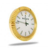 Rolex Presidential Piece Wall Clock - Golden Green