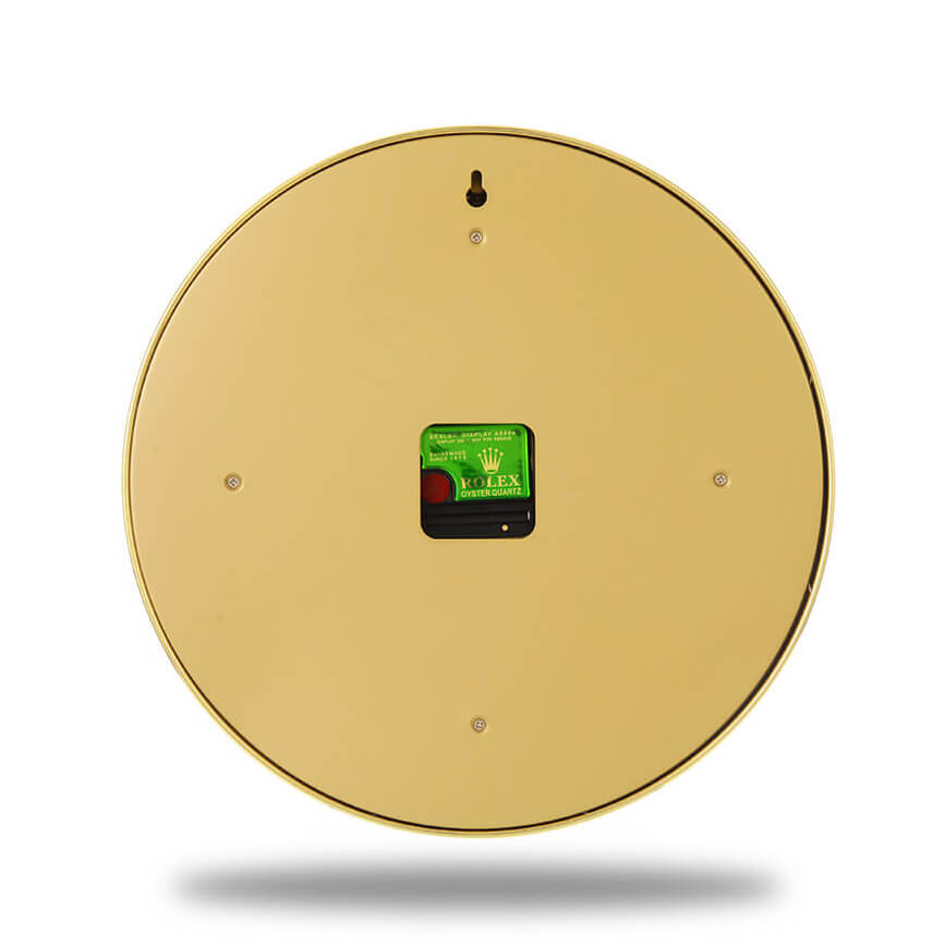 Rolex Presidential Piece Wall Clock - Golden Green